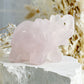 ROSE QUARTZ CRYSTAL  ELEPHANT AUSTRALIA SELF LOVE LOVE COMPASSION STONED AND SAGED 