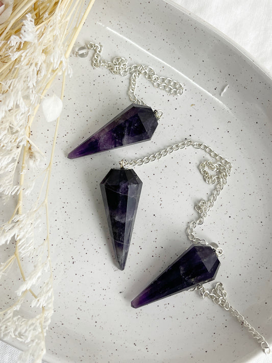 DREAM AMETHYST PENDULUM || INTUITIVELY CHOSEN