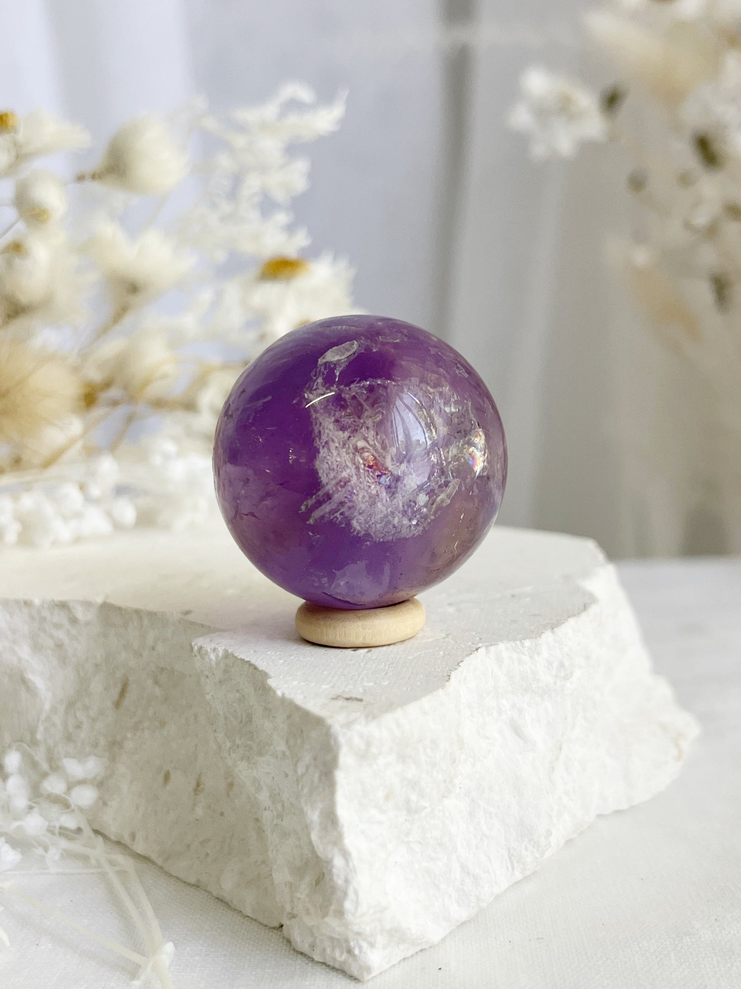 AMETHYST SPHERE, 30959, STONED AND SAGED AUSTRALIA