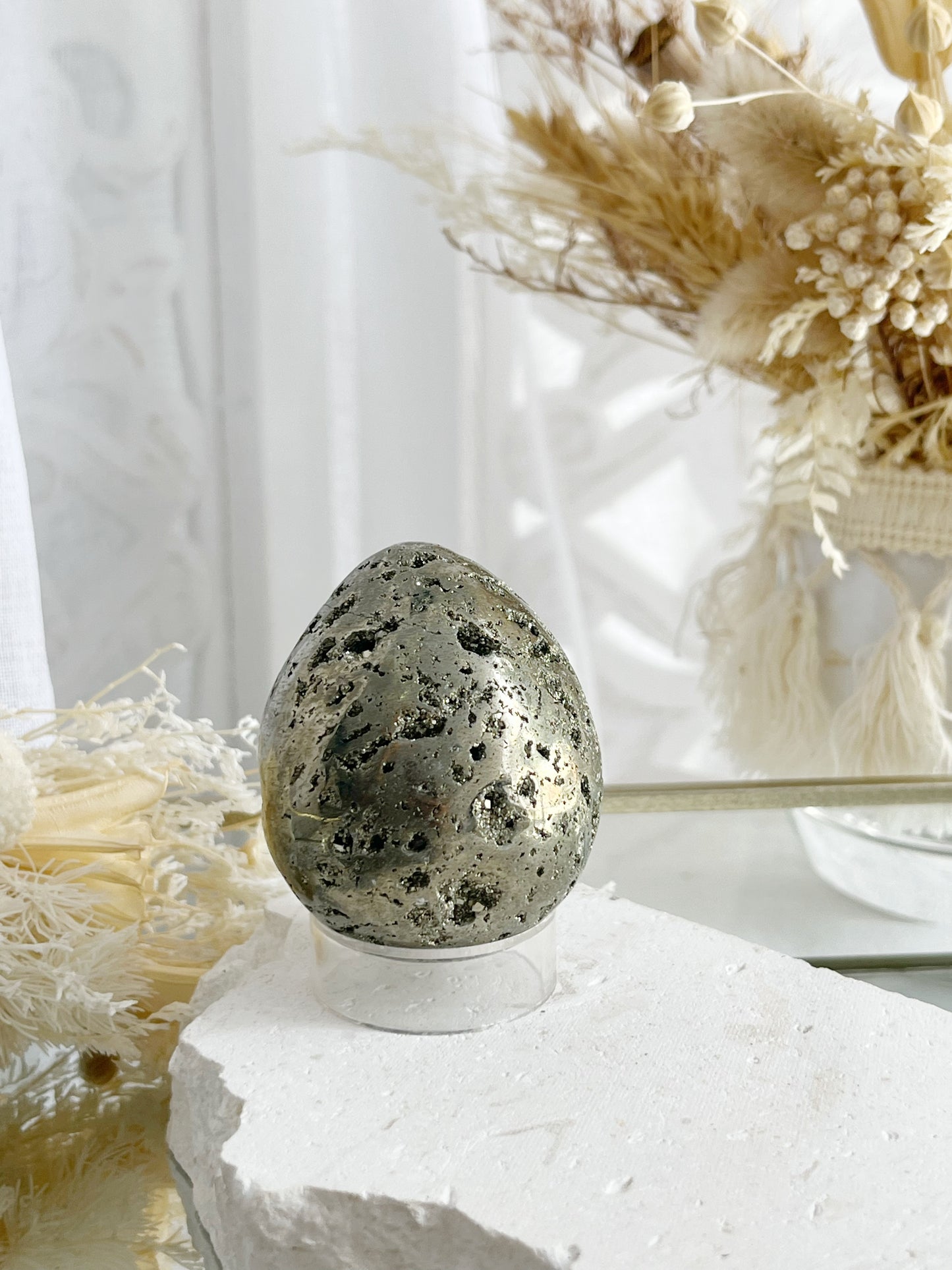 PYRITE EGG || 20213