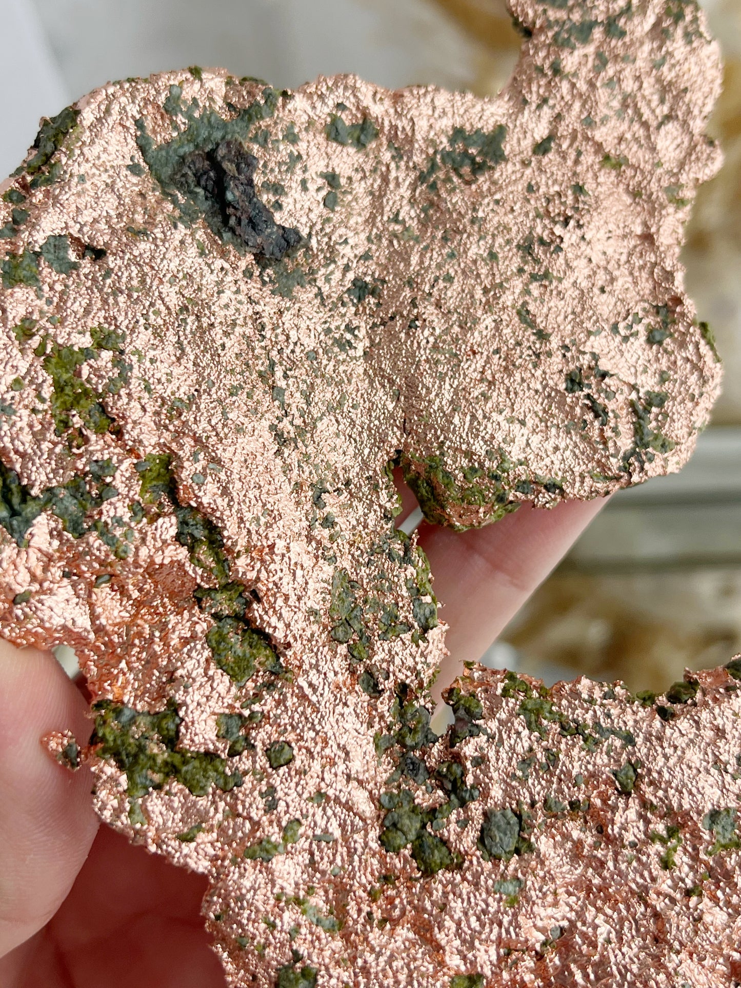 NATIVE MICHIGAN COPPER SPECIMEN, STONED AND SAGED AUSTRALIA