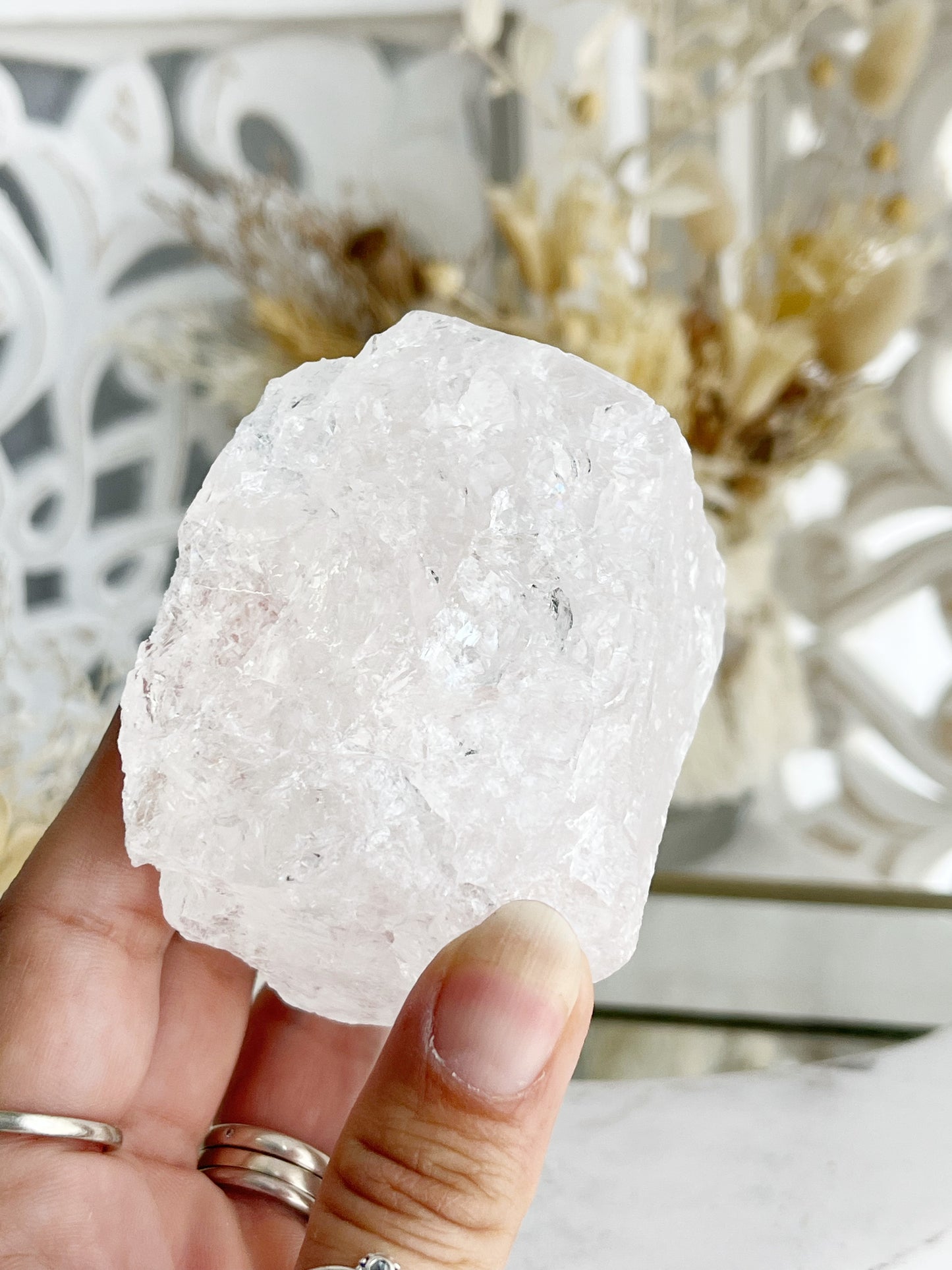 CLEAR QUARTZ ROUGH || 20770