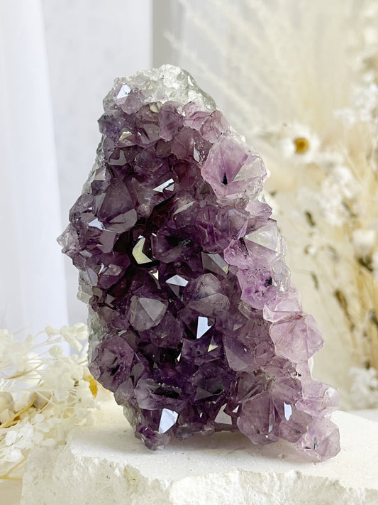 AMETHYST CLUSTER. STONED AND SAGED AUSTRALIA.