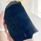 BLACK OBSIDIAN SLICE || POLISHED FACE