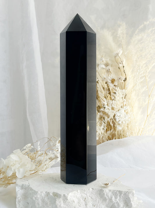 BLACK OBSIDIAN TOWER GENERATOR AUSTRALIA STONED AND SAGED