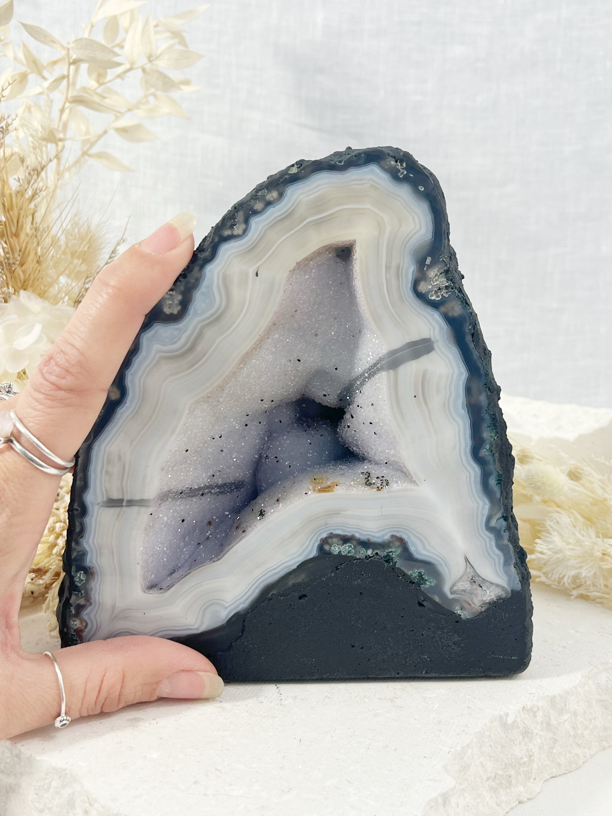 AGATE CAVE STONED AND SAGED CRYSTAL SHOP AUSTRALIA