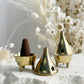 BRASS STARS INCENSE CONE BURNER || 31332