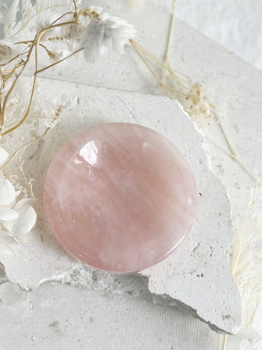 ROSE QUARTZ MINI DISH || 31774