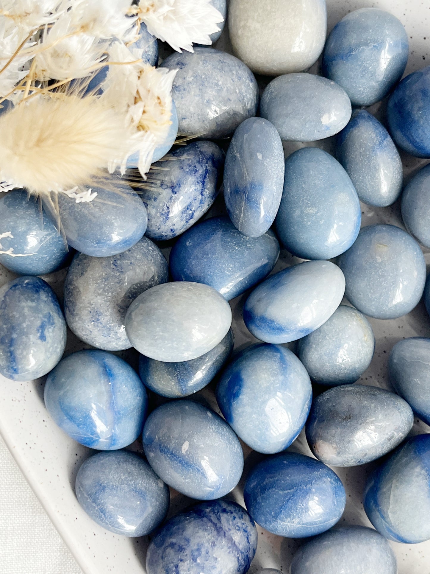 BLUE QUARTZ TUMBLE STONE AUSTRALIA