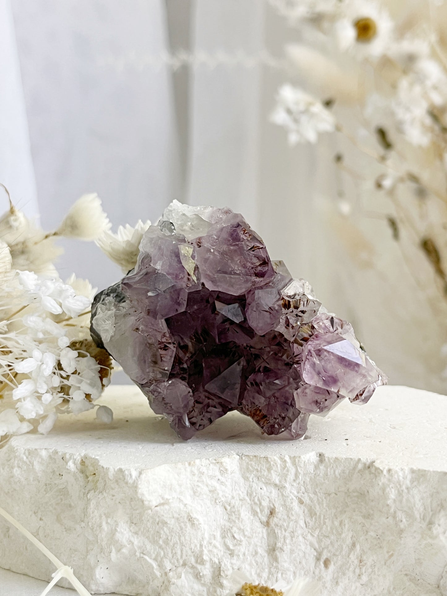 AMETHYST CLUSTER. STONED AND SAGED AUSTRALIA.