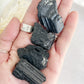 BLACK TOURMALINE ROUGH || INTUITIVELY CHOSEN