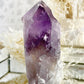 PHANTOM AMETHYST SEMI POLISHED POINT || 30038