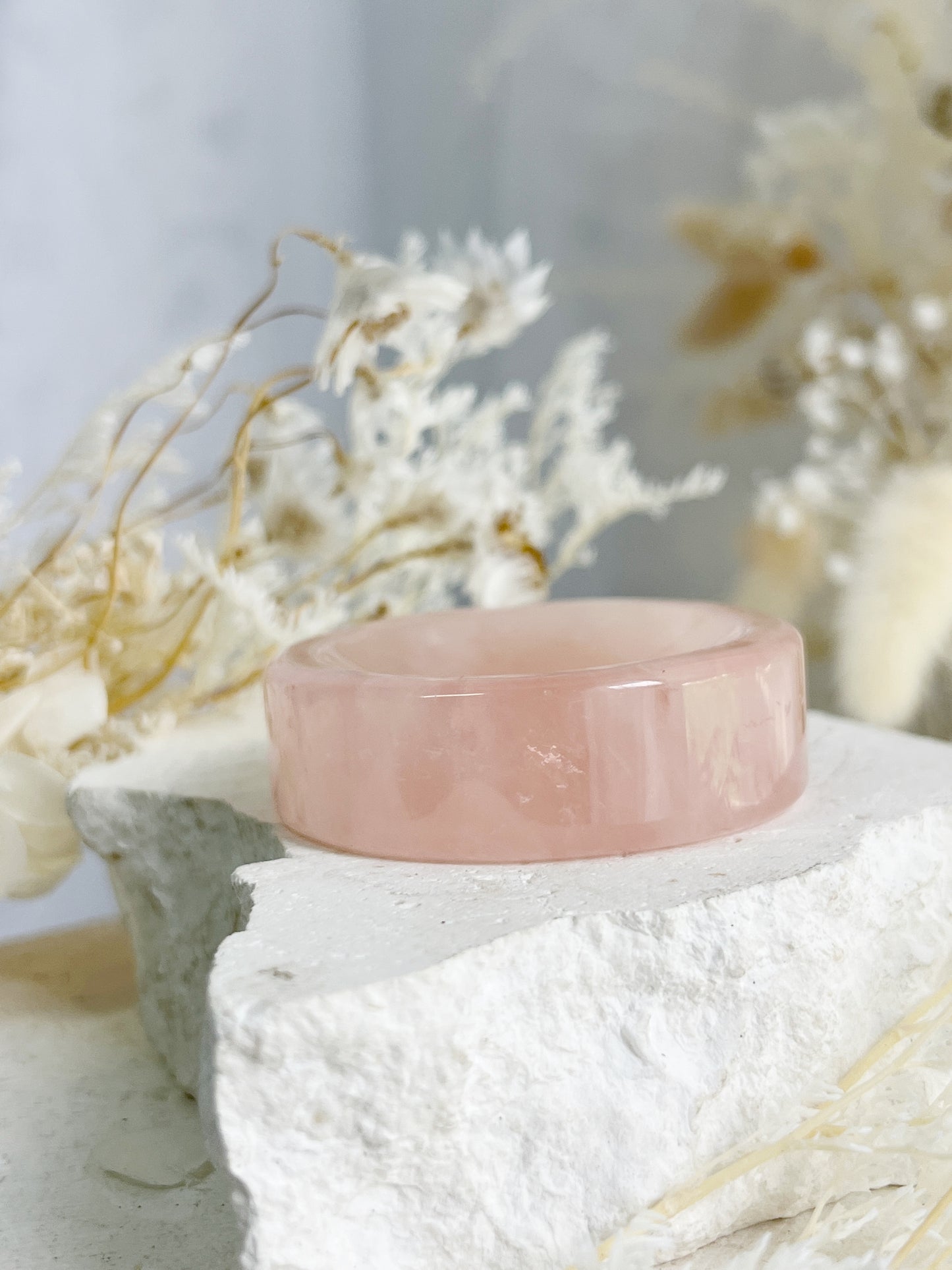 ROSE QUARTZ MINI DISH || 31771