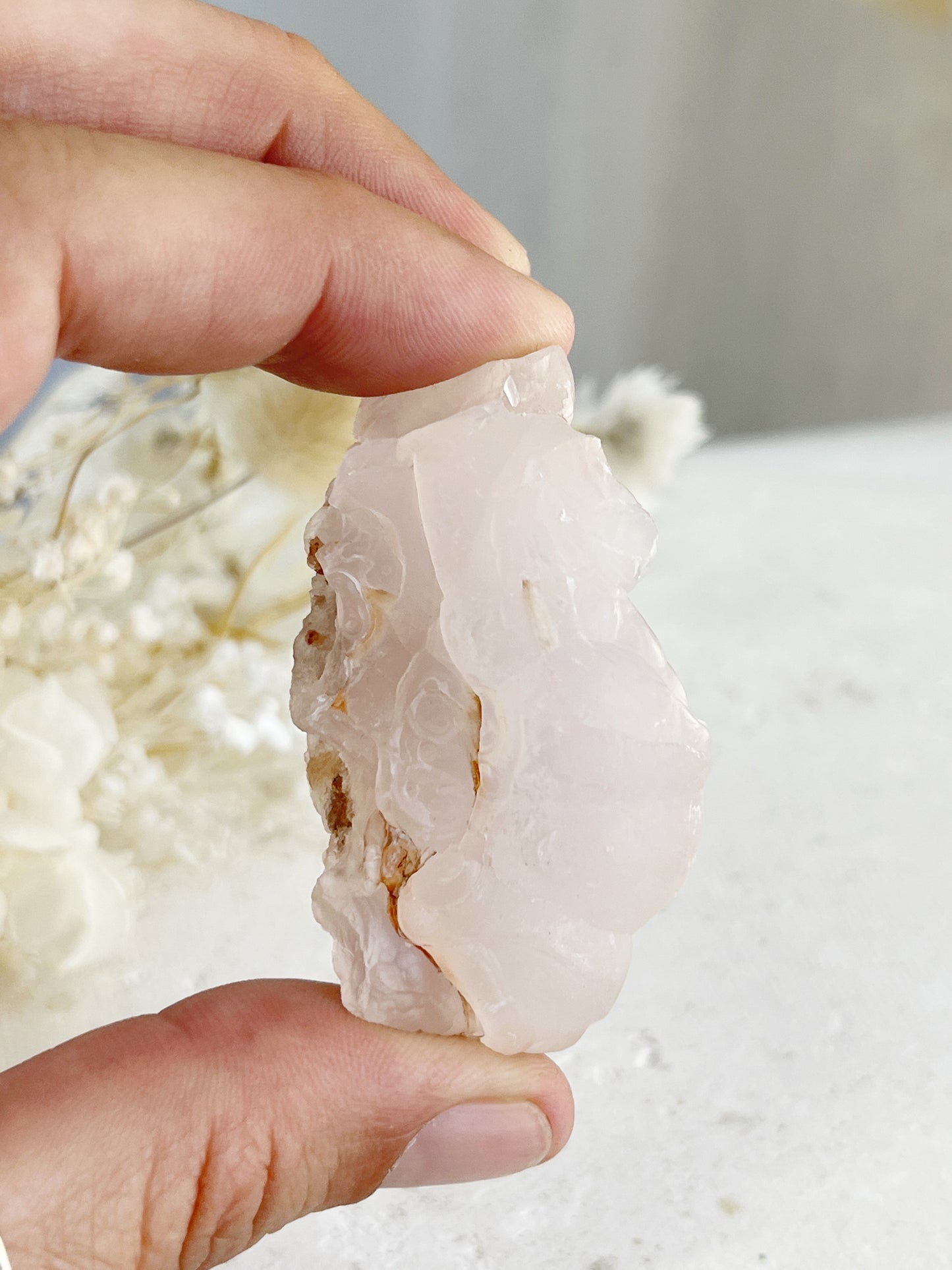 PINK CHALCEDONY SPECIMEN || 31461