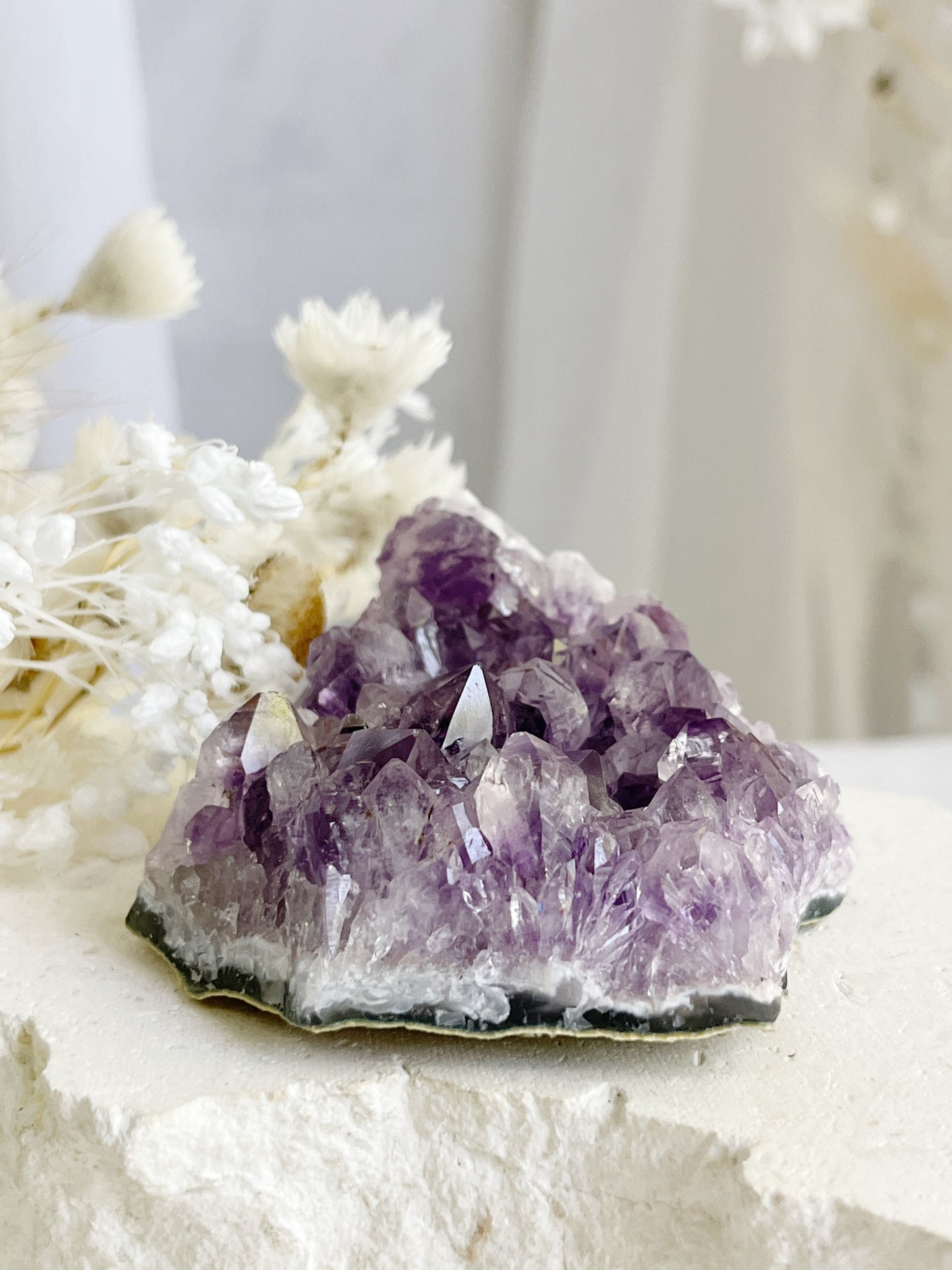 AMETHYST CLUSTER. STONED AND SAGED AUSTRALIA.