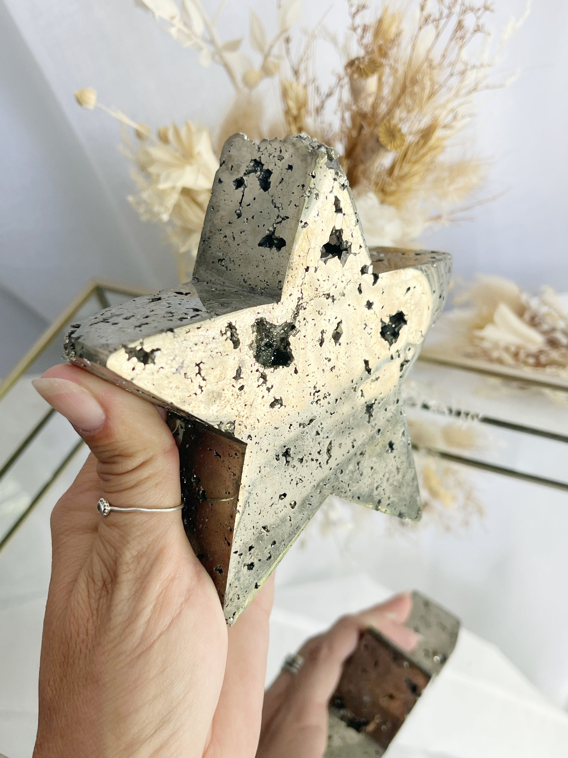 PYRITE STAR CRYSTAL SHOP AUSTRALIA STONED AND SAGED