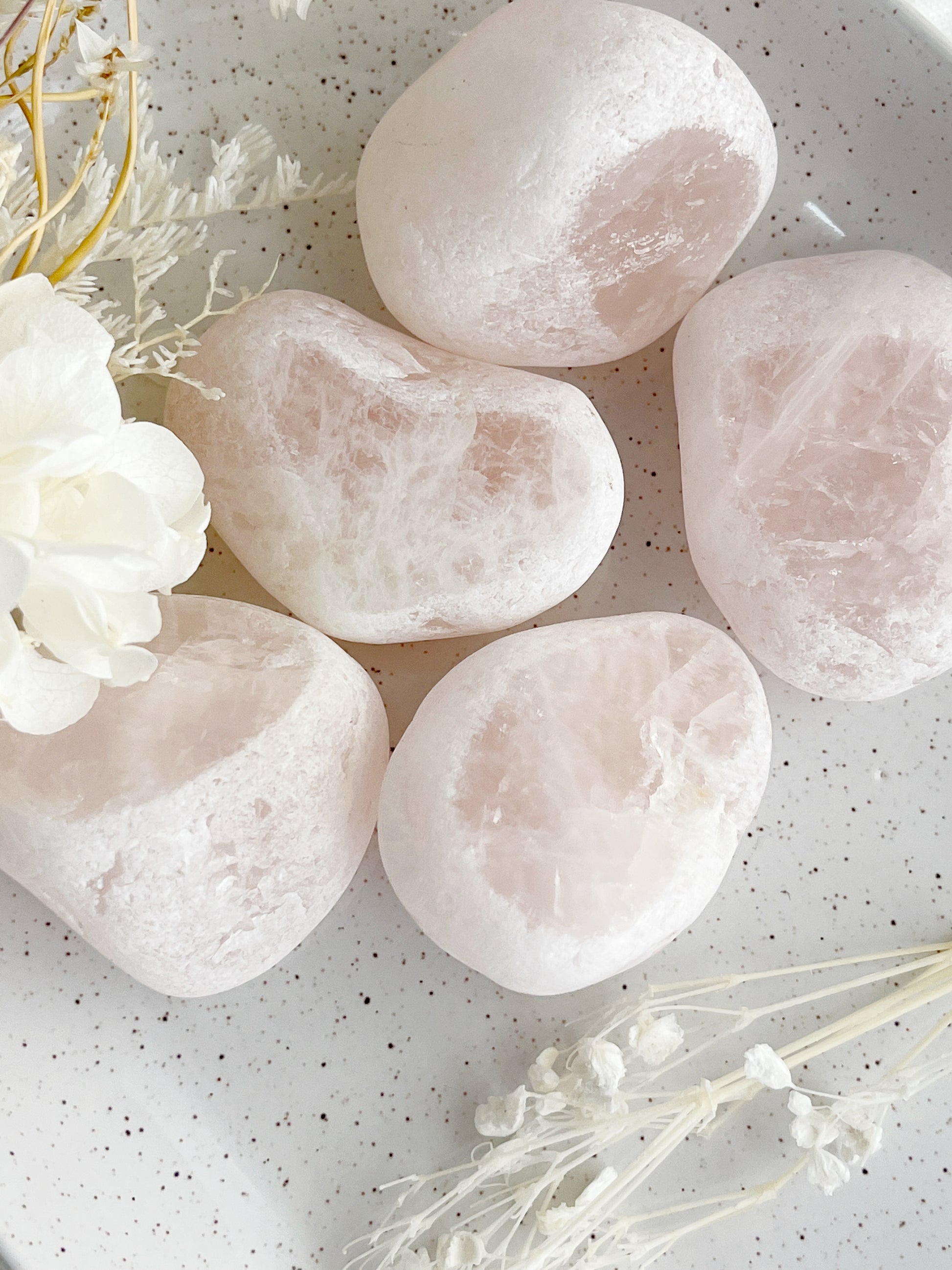 ROSE QUARTZ SEER STONE EMA EGG AUSTRALIA