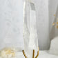 LEMURIAN QUARTZ POINT ON STAND, STONED AND SAGED AUSTRALIA