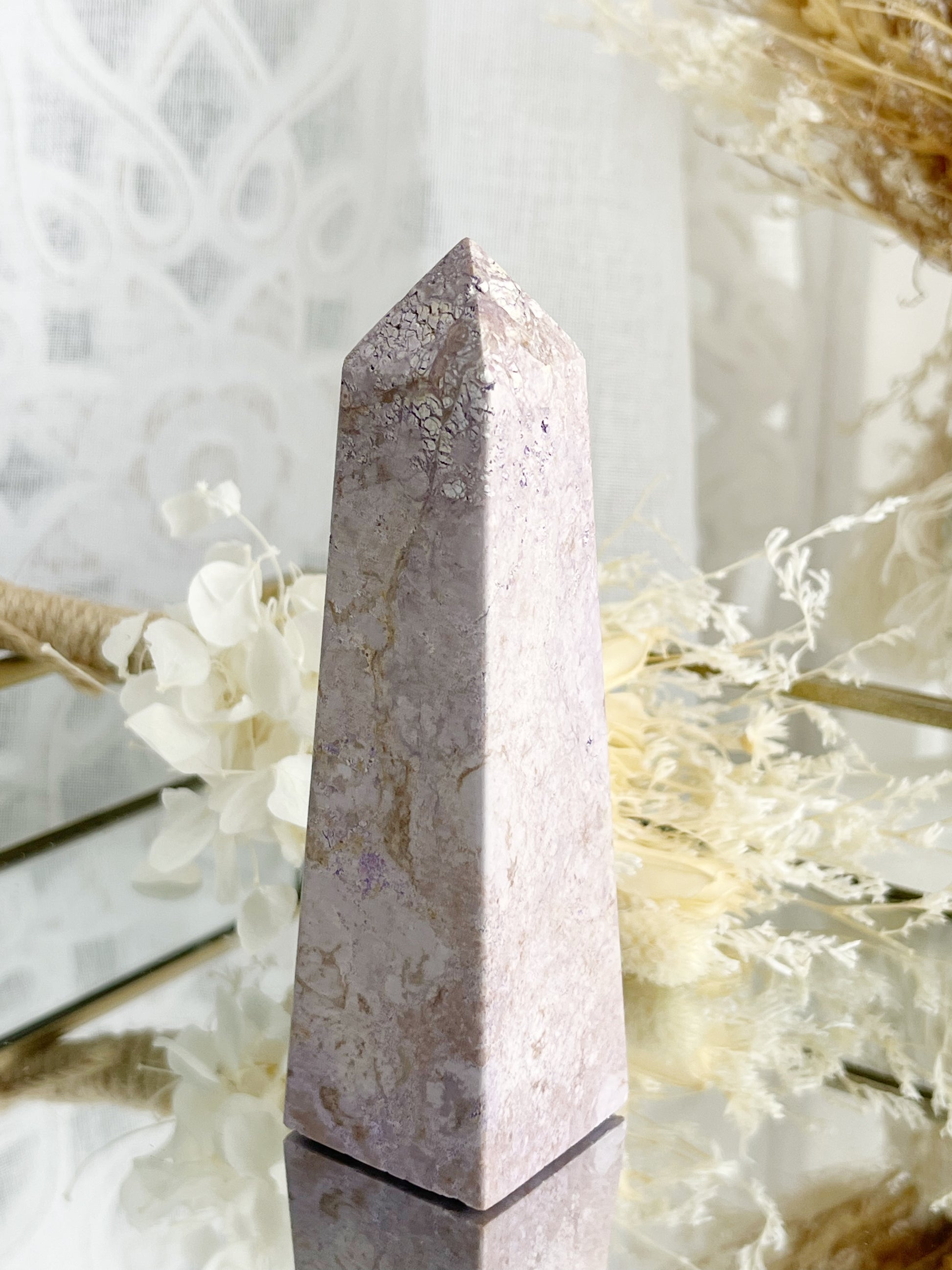 PHOSPHOSIDERITE OBELISK, STONED AND SAGED AUSTRALIA