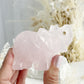 ROSE QUARTZ ELEPHANT || 31748