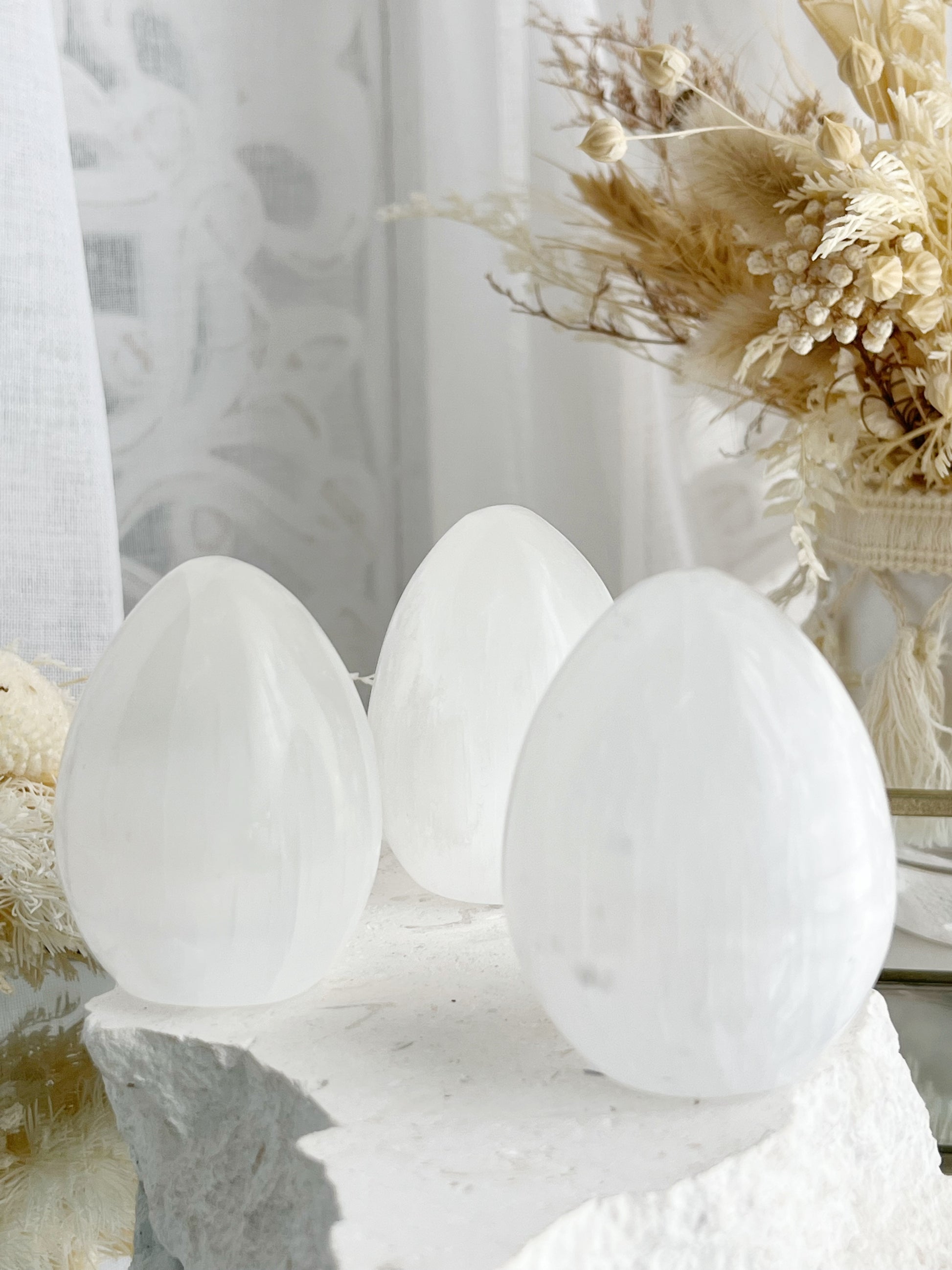 Selenite Egg, Crystal Shop Australia