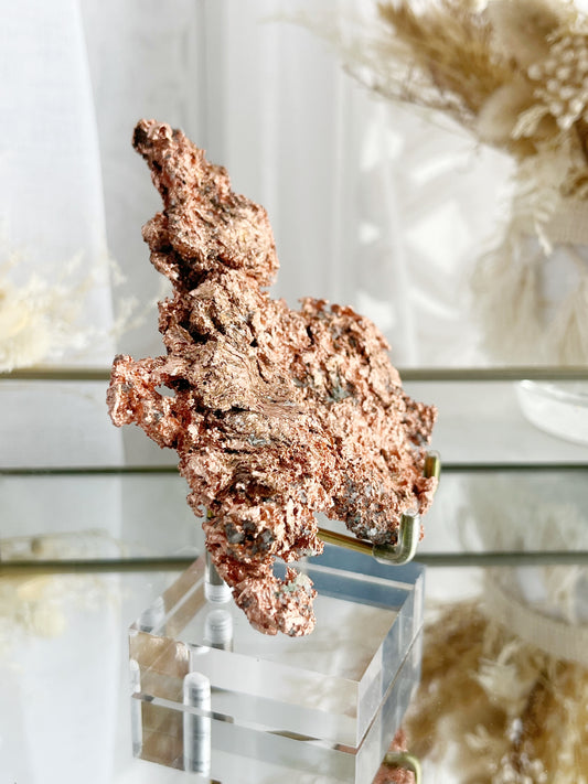 NATIVE MICHIGAN COPPER SPECIMEN, STONED AND SAGED AUSTRALIA