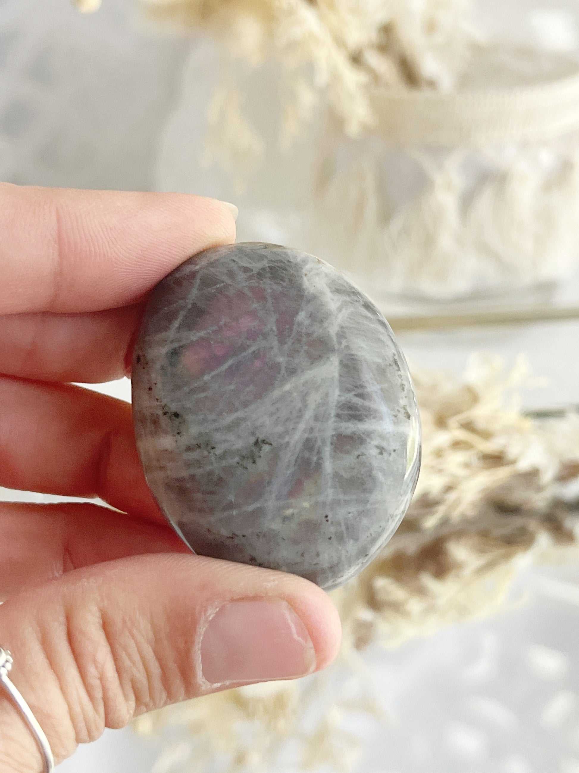 labradorite palmstone Crystal shop Australia 