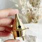 BRASS STARS INCENSE CONE BURNER || 31332