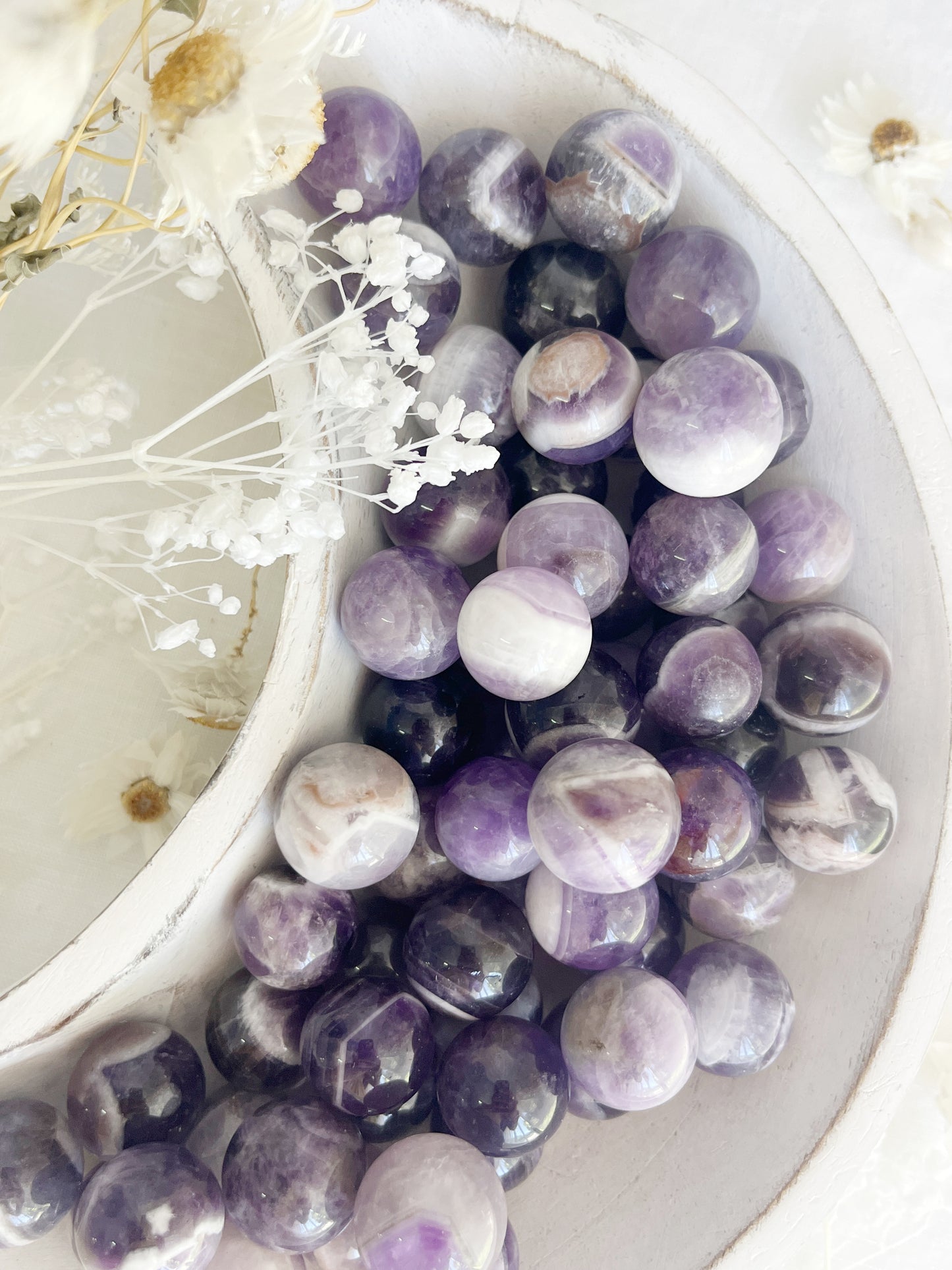 DREAM AMETHYST MINI SPHERE || INTUITIVELY CHOSEN