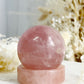 ROSE QUARTZ SPHERE || 31759