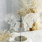 CLEAR QUARTZ WINGS ON STAND || 31836