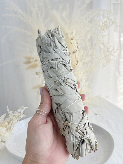 WHITE SAGE || SMUDGE STICK