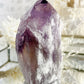 PHANTOM AMETHYST SEMI POLISHED POINT || 30040