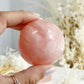 ROSE QUARTZ SPHERE || 31755
