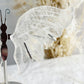 CLEAR QUARTZ WINGS ON STAND || 31836