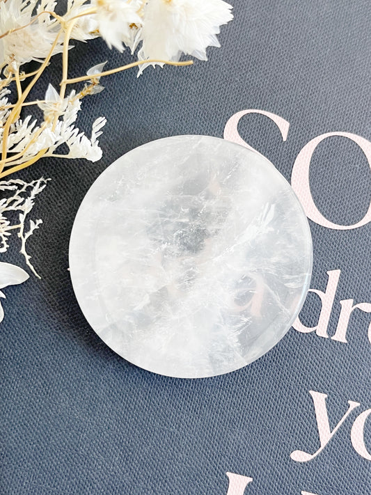 CLEAR QUARTZ MINI DISH || 31011
