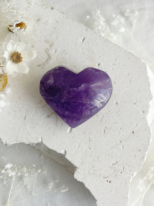 AMETHYST HEART. STONED AND SAGED AUSTRALIA.