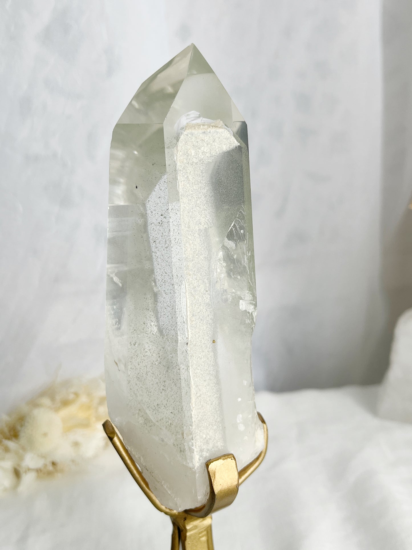 LEMURIAN QUARTZ POINT ON STAND || 30675