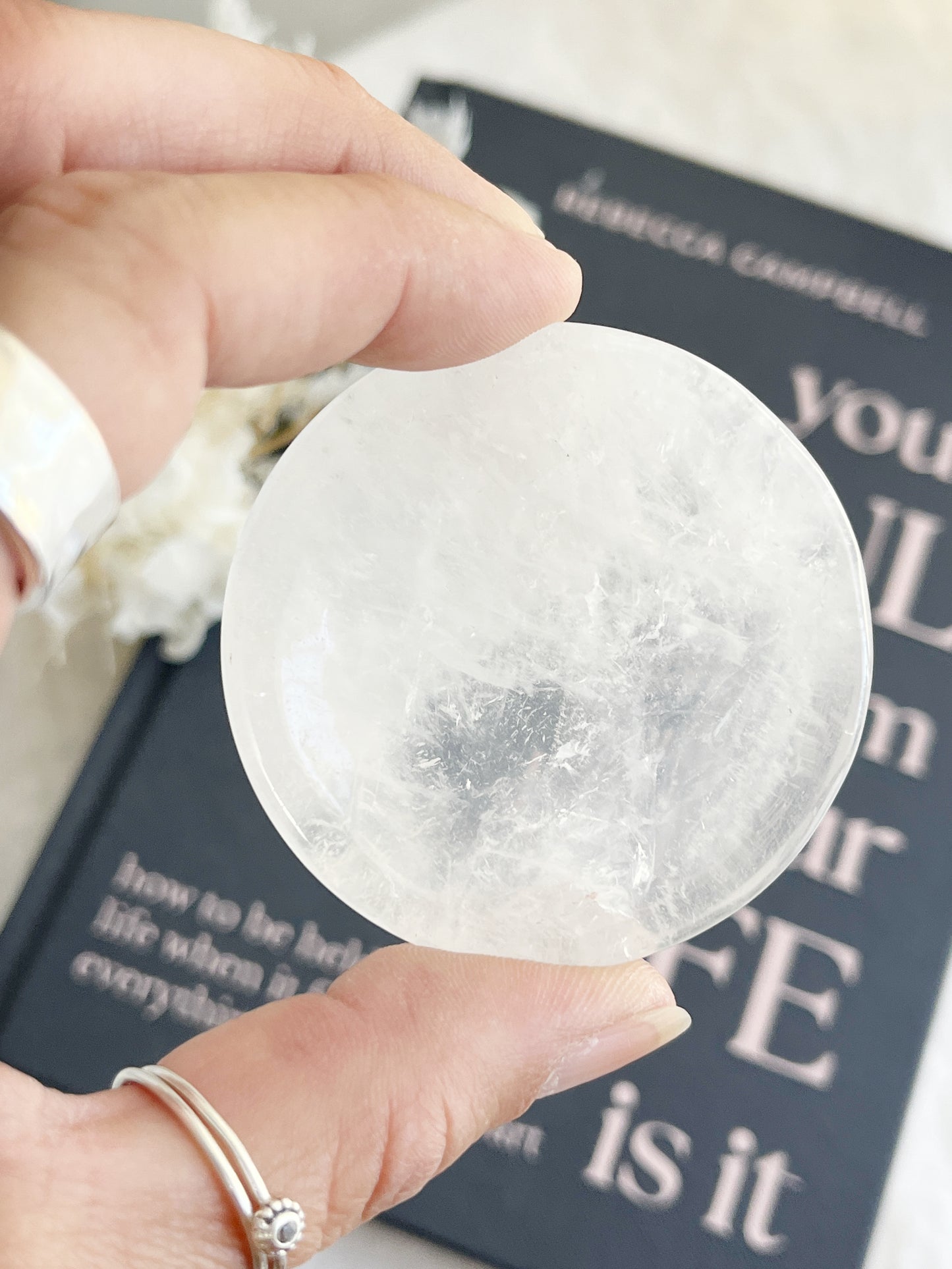 CLEAR QUARTZ MINI DISH || 31008