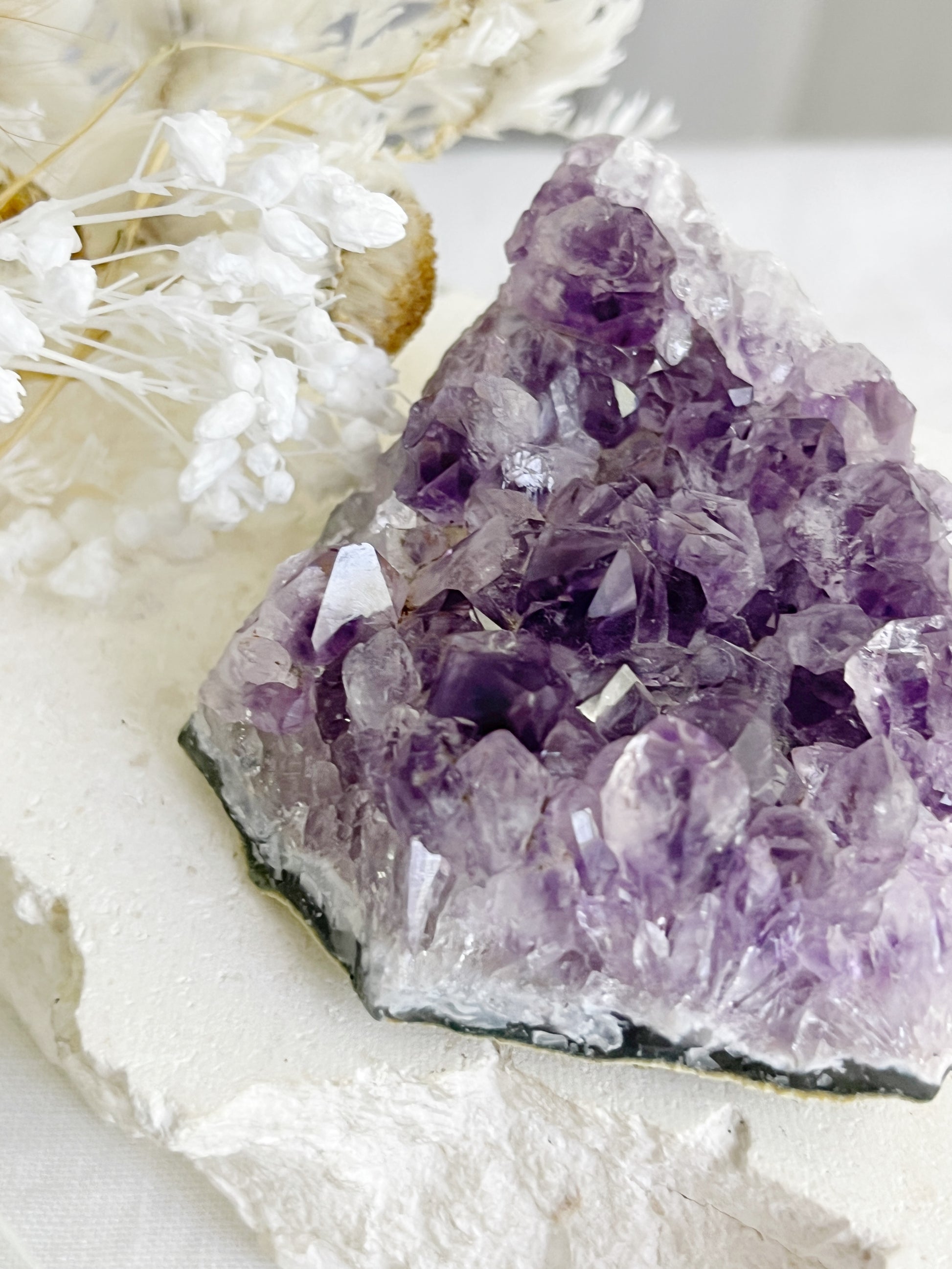 AMETHYST CLUSTER. STONED AND SAGED AUSTRALIA.