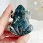 MOSS AGATE FROG || 31524