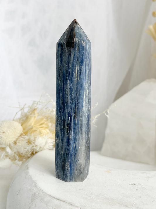 BLUE KYANITE GENERATOR. STONED AND SAGED AUSTRALIA.