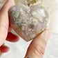 FLOWER AGATE HEART || 31485