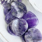 DREAM AMETHYST HEART WORRY STONE, STONED AND SAGED AUSTRALIA