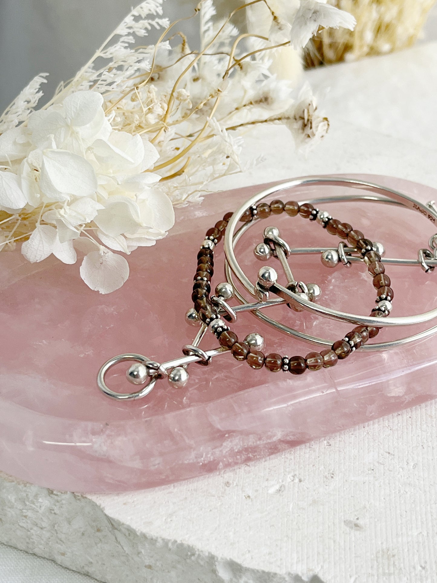 ROSE QUARTZ TRAY || 31752