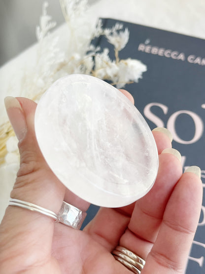 CLEAR QUARTZ MINI DISH || 31012