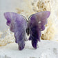 DREAM AMETHYST CRYSTAL BUTTERFLY AUSTRALIA STONED AND SAGED CRYSTALS FOR SLEEP PROTECTION INTUITION ADDICTION CALM