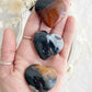 SARDONYX HEART, 30655, INTUITIVELY CHOSEN, STONED AND SAGED AUSTRALIA