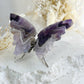 DREAM AMETHYST CRYSTAL BUTTERFLY AUSTRALIA STONED AND SAGED CRYSTALS FOR SLEEP PROTECTION INTUITION ADDICTION CALM
