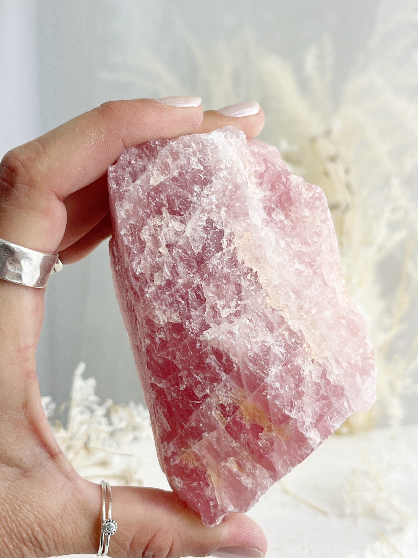 ROSE QUARTZ ROUGH || 31779